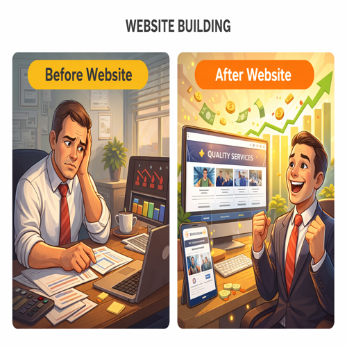 Home website building 500x500